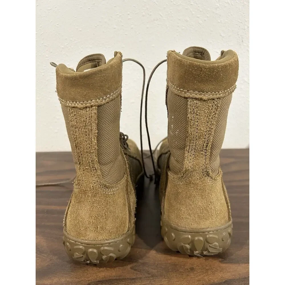 Rocky S2V Steel Toe Tactical Military Boots Coyote Brown Mens Size 5 6104 Combat
